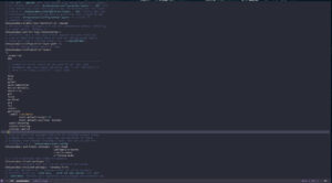 emacs screenshot